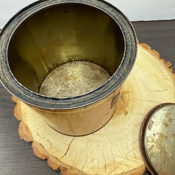 Vintage Empty Tin Prince Albert Tobacco Can Container Rustic Antique Decor - Picture 6 of 6